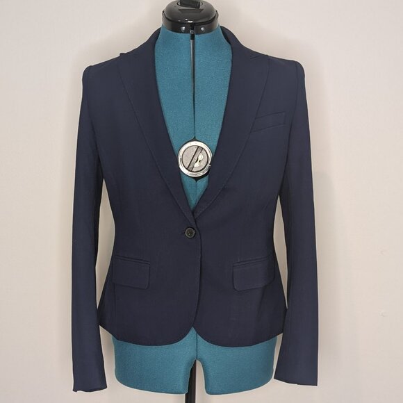 Anne Klein Navy Jacket - Picture 1 of 3